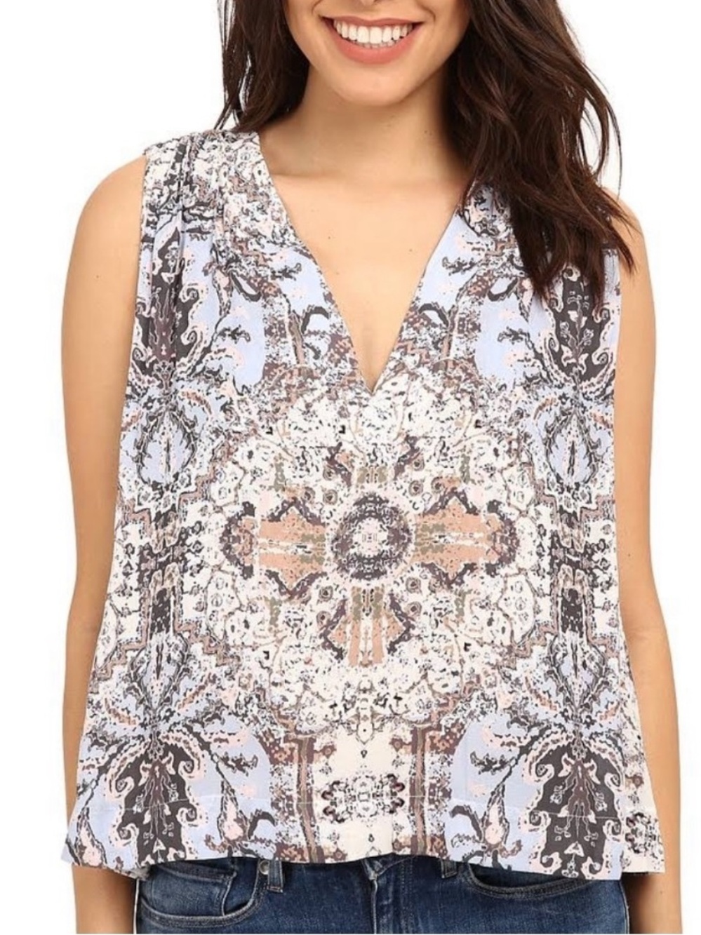 Free People Darcy Swing Top Size L